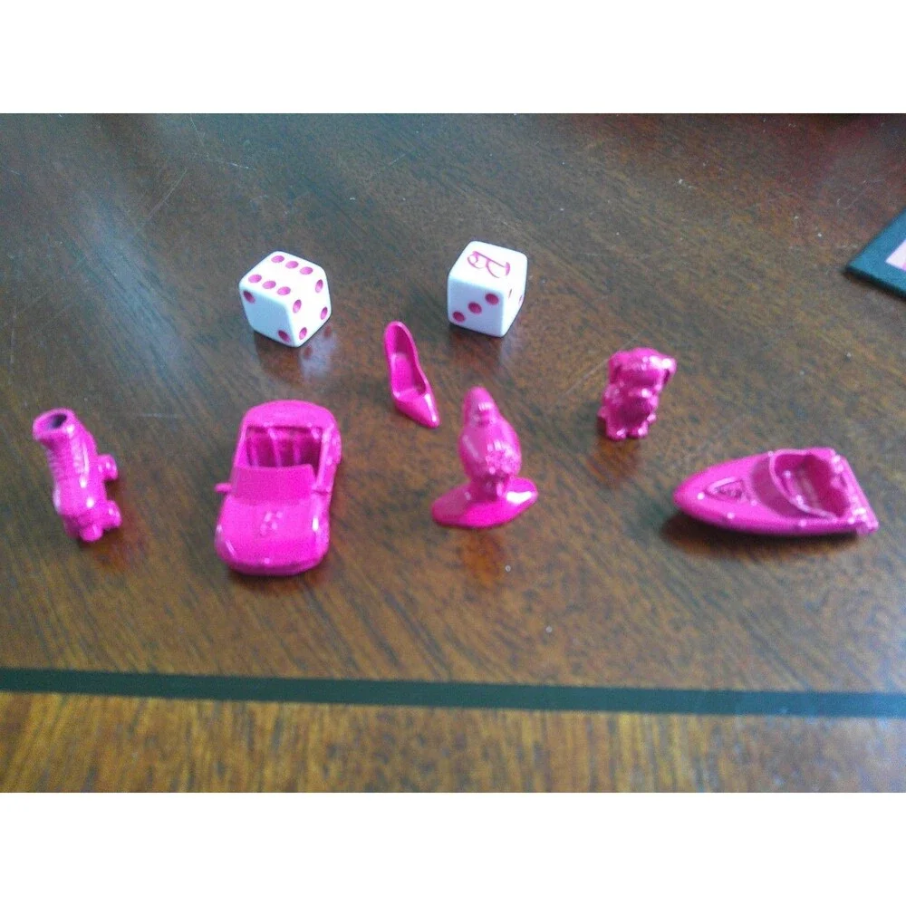 Hasbro Monopoly Barbie Edition Step Into Your Dream World Open Box Complete